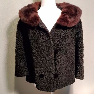 VINTAGE PERSIAN LAMB WOOL JACKET